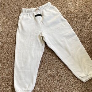 Kids White Sweatpants